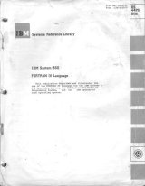 IBM 360 FORTRAN IV